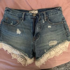 Free people Daisy Chain Shorts